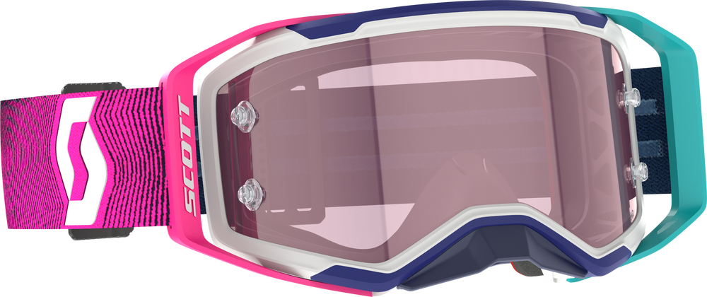 Scott Prospect 2.0 AMP Goggle — Stealth Blue/Radiant Pink