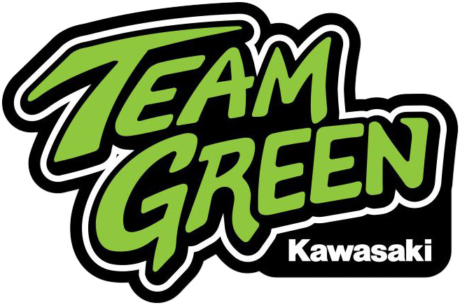 D-COR TEAM GREEN DECAL 4"