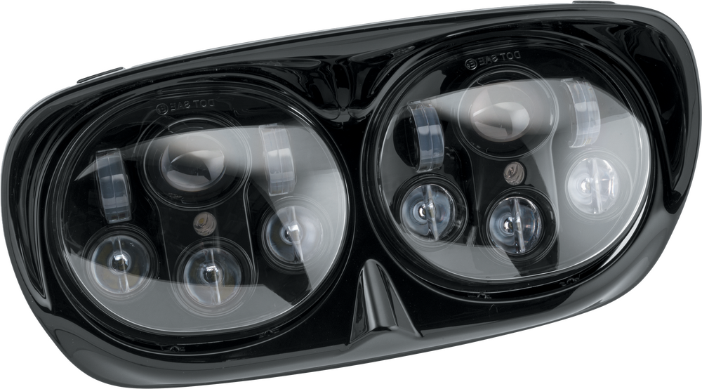 Letric Lighting Co Led Headlight Blk/Blk Fltr `98-13