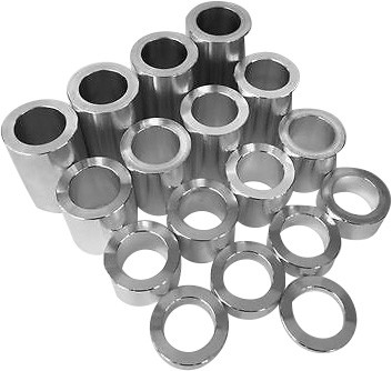HARDDRIVE 1" CHROME WHEEL SPACER KIT 17 PIECE KIT