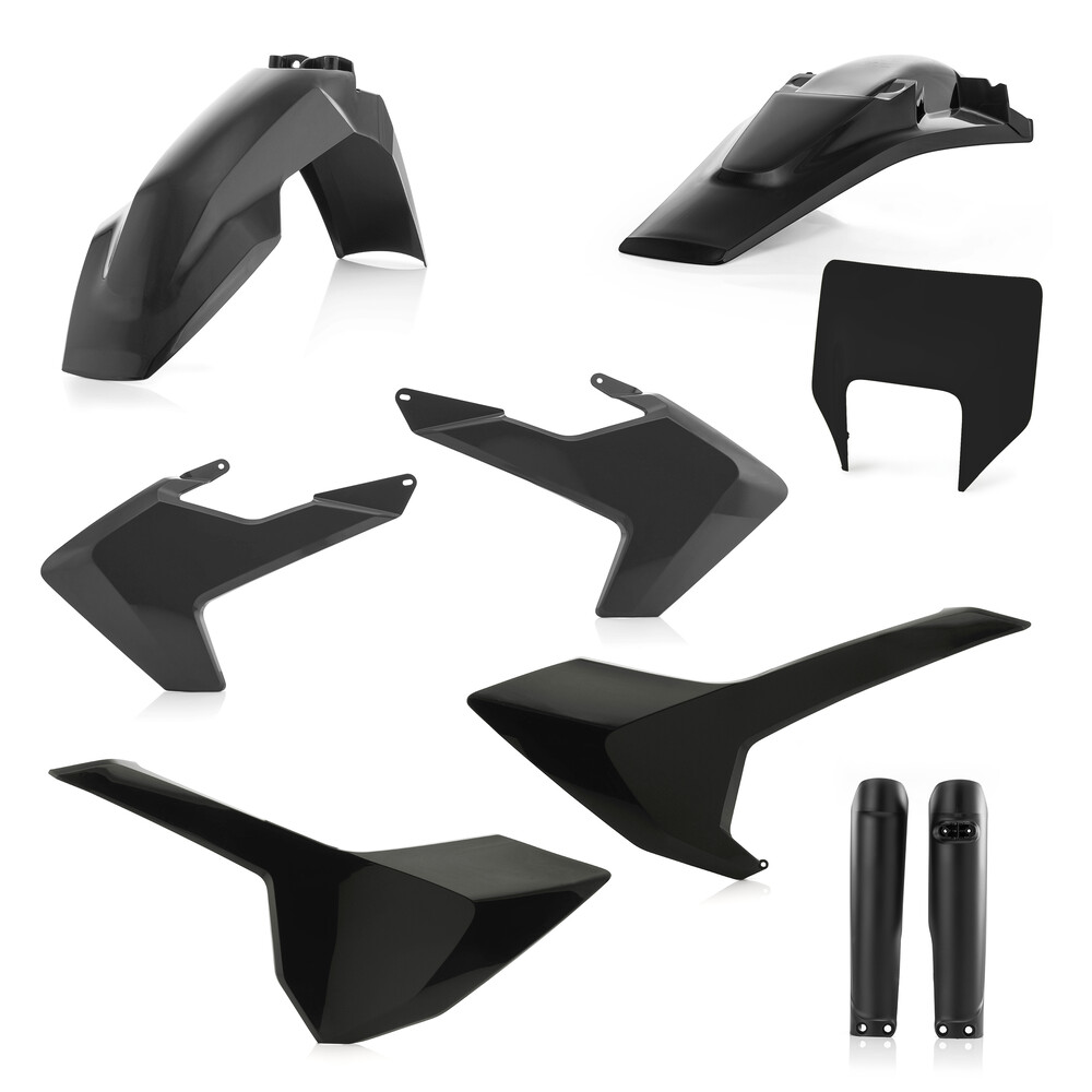 ACERBIS FULL PLASTIC KIT BLACK