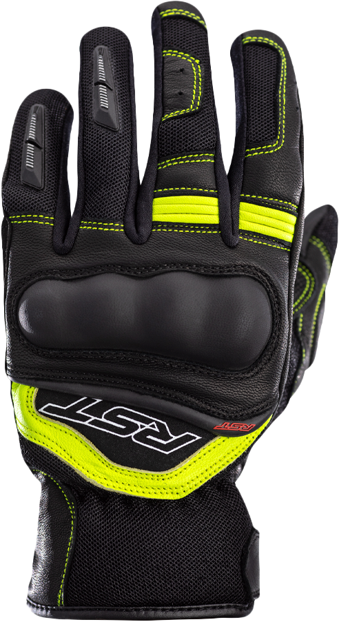 Rst Urban Air 3 Mesh CE Glove — Black/Fluorescent Yellow