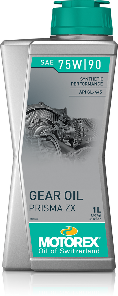 MOTOREX PRISMA ZX GEAR OIL 75W90 1 LITER 10/CASE