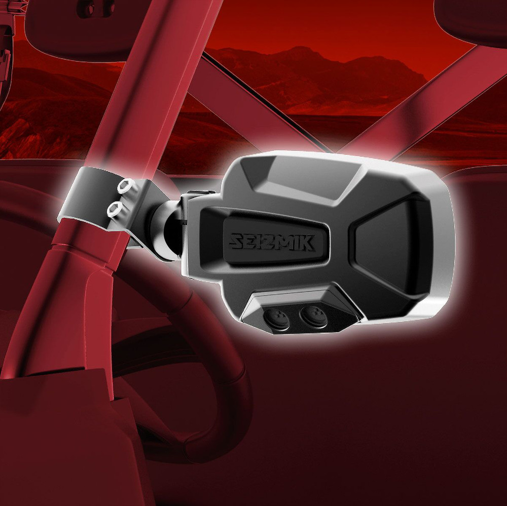 SEIZMIK PURSUIT MIRROR LED 2.0" PR NIGHT VISION