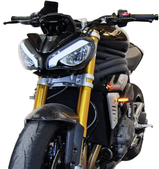 NEW RAGE CYCLES FRONT LED TURN SIGNALS TRI