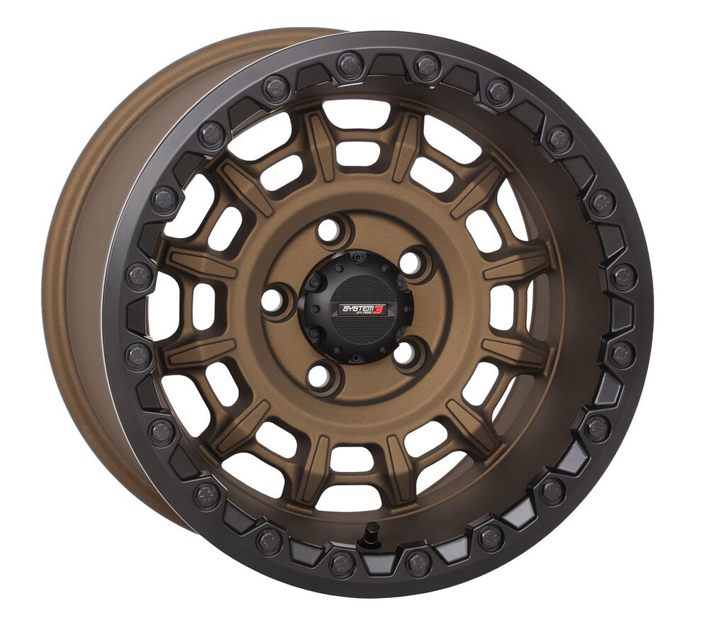 System 3 Sb10 Wheel 15x9 5+4 (+10mm) 5/4.5 Matte Bronze