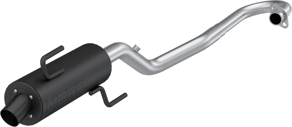 Mbrp Single Slip-On System W/ Performance Muffler Blk