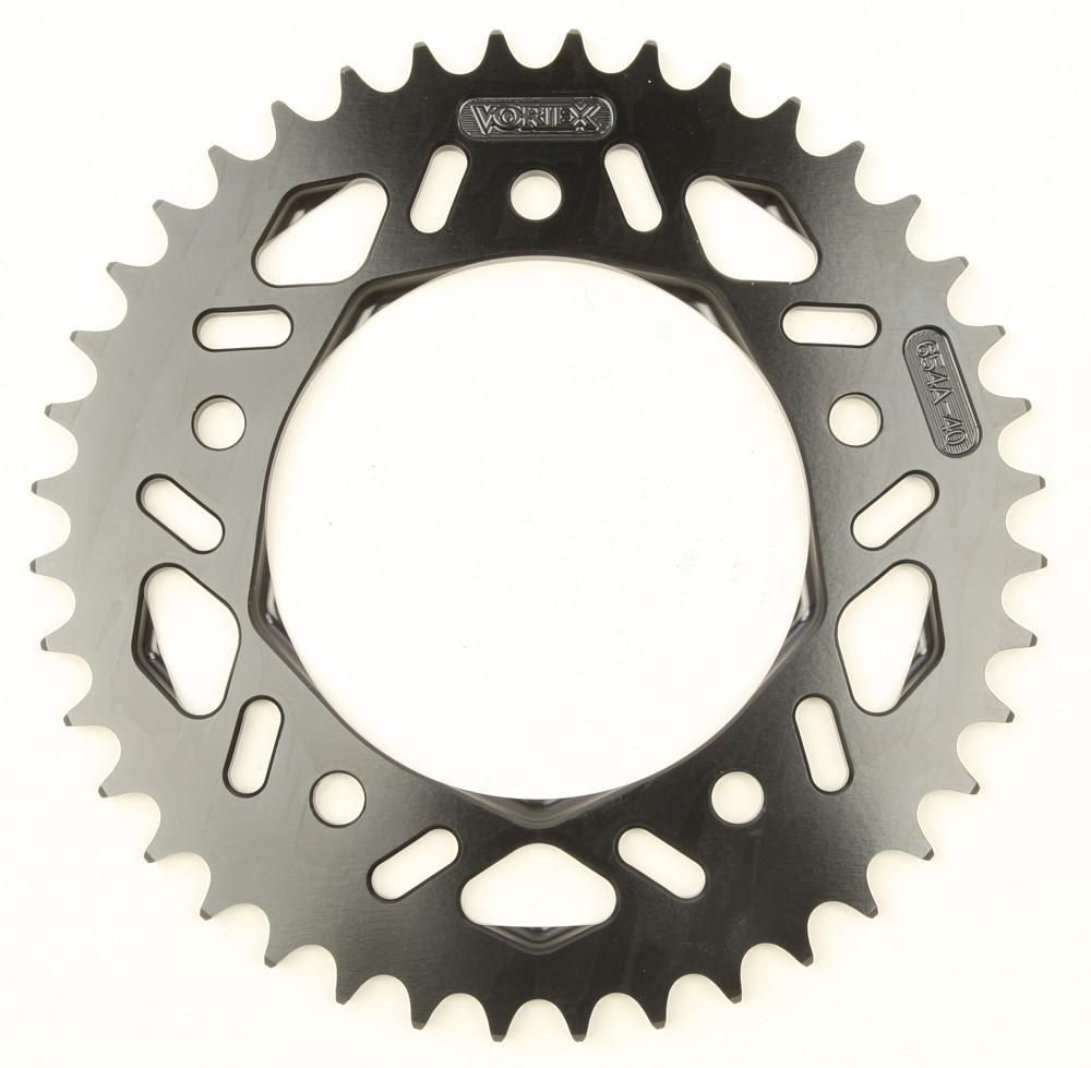 REAR F5 SPROCKET ALUMINUM 40T-520 BLK HC YAM
