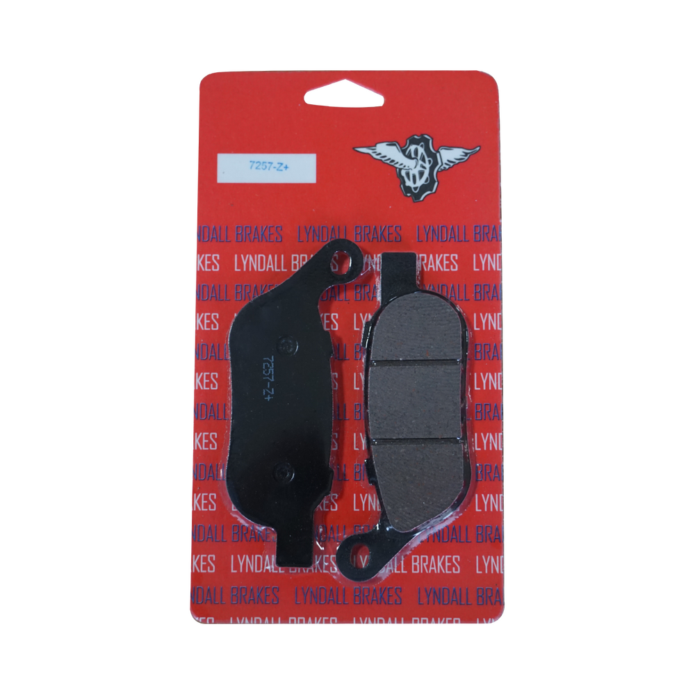 LYNDALL BRAKES PROFILED BRAKE PAD Z+ RR `08-17 DYNA / SOFTAIL