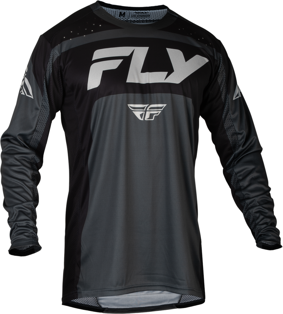 Fly Racing Lite Jersey — Charcoal/Black