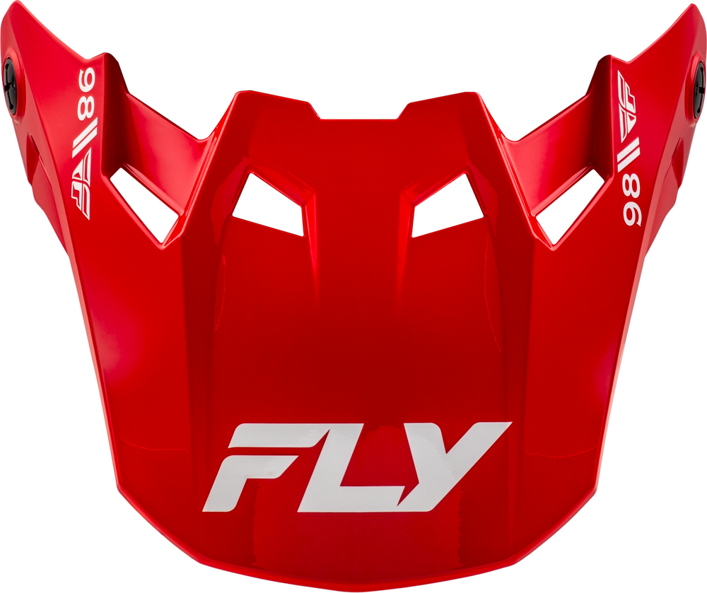 FORMULA CC OBJECTIVE VISOR RED/WHITE MD/LG