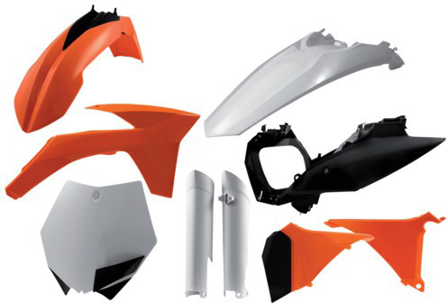 ACERBIS PLASTIC KIT ORANGE