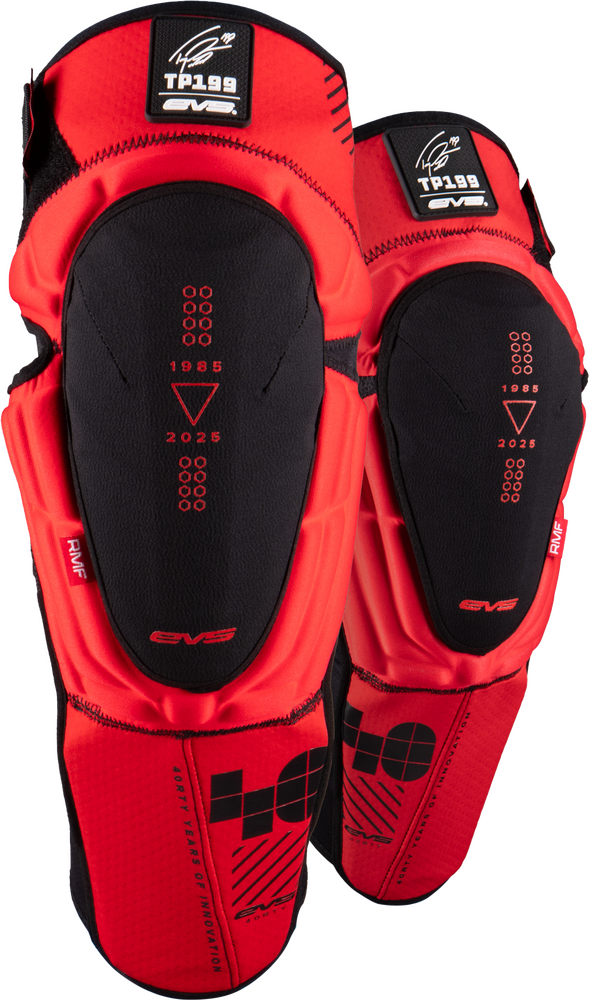 Evs TP199 Knee/Shin Guard — Red