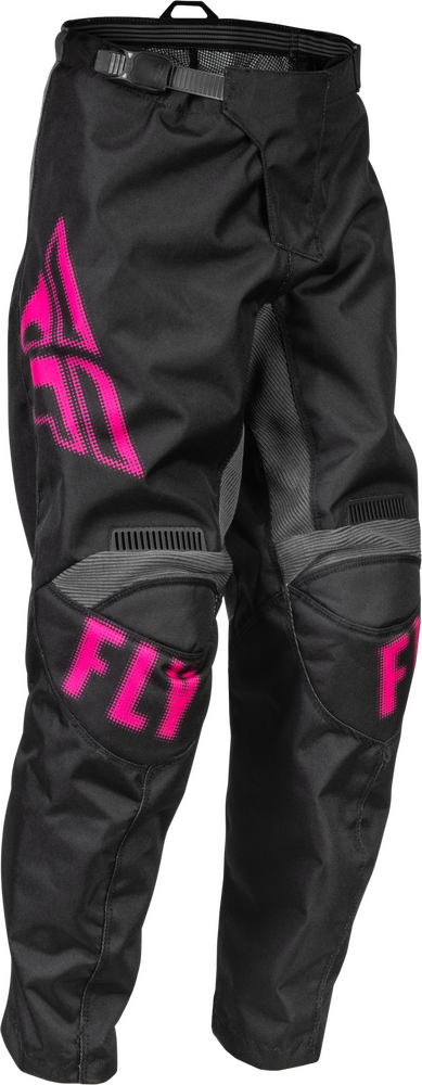 YOUTH F-16 PANTS BLACK/PINK SZ 26