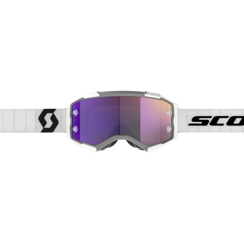 Scott Fury Goggle — White/Black