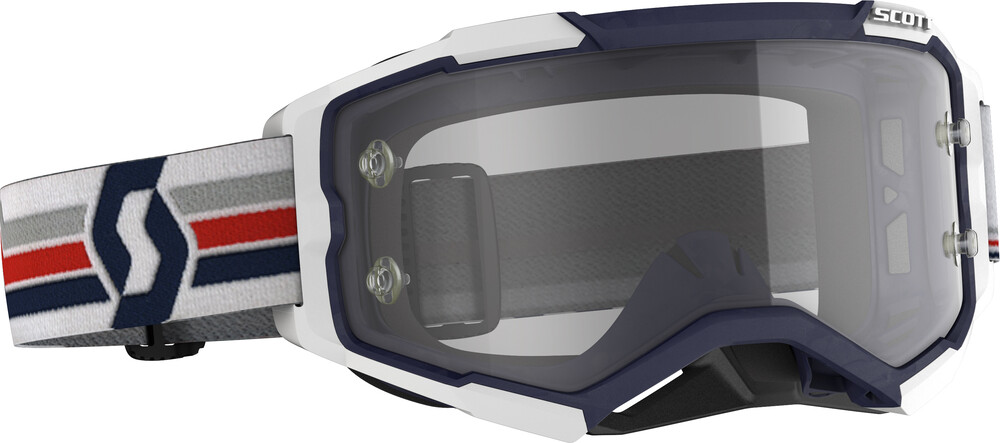 Scott Fury Goggle — Blue/White