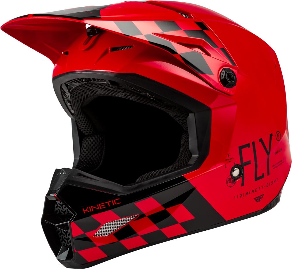 Fly Racing Kinetic Lite Rival Helmet (2026) — Gloss Red/Black