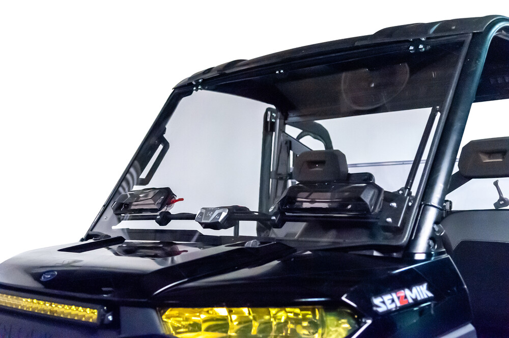 Seizmik Flip-Up Windshield With Vents Polaris Ranger 500 / 570 Mid Size 2015-2022