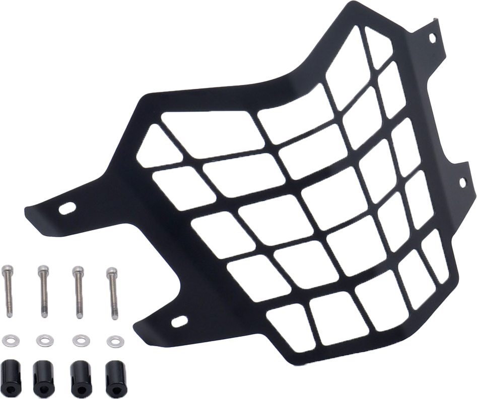 Zeta Headlight Guard Black Yam