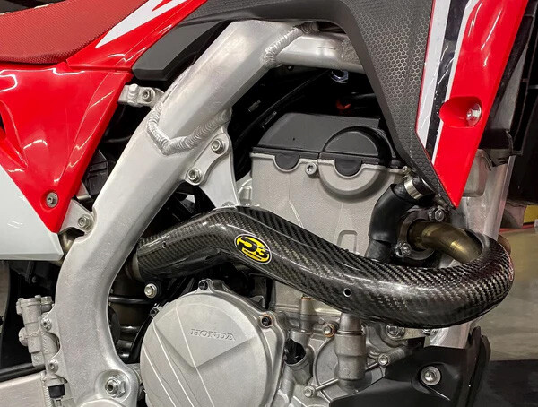 P3 Carbon Fiber MAXCoverage Heat Shield Honda CRF250R / CRF250RX 2019-2021