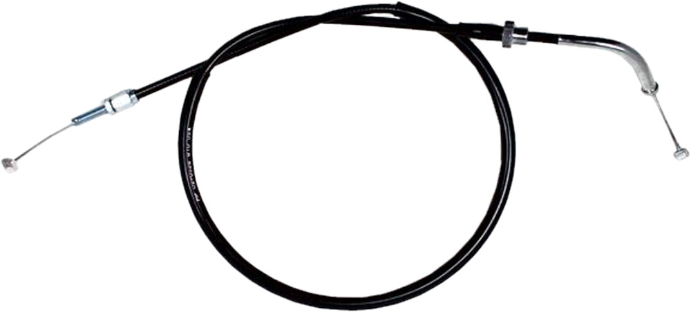 Black Vinyl Throttle Cable