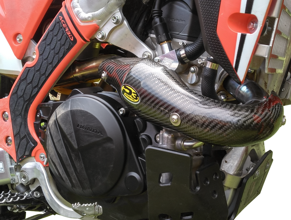 P3 Carbon Fiber MAXCoverage Heat Shield Honda CRF450X / CRF450L 2019-2025