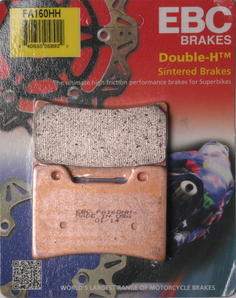 EBC FA160HH Double-H Sintered Front Brake Pads