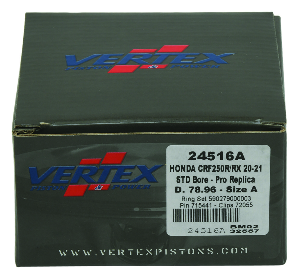 VERTEX PISTON KIT FORGED 78.96/STD 13.9:1 HON