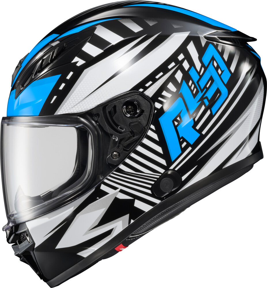EXO-R430 FULL-FACE HELMET HEAD TRIP LIGHT BLUE 2X
