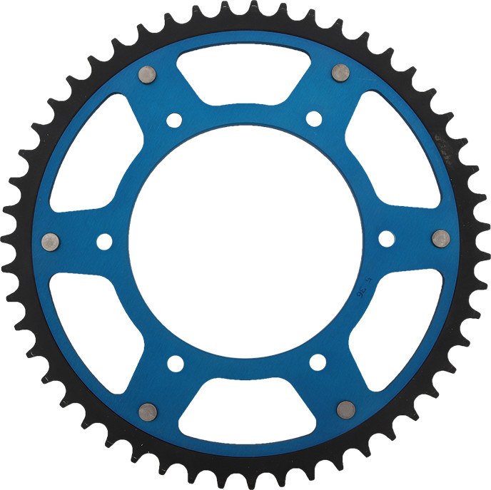 REAR STEALTH SPROCKET ALU/STL 51T-520 BLU HUSQ/KTM