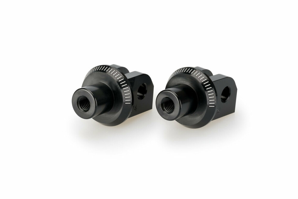 PUIG FOOTPEG ADAPTER BLACK YAM