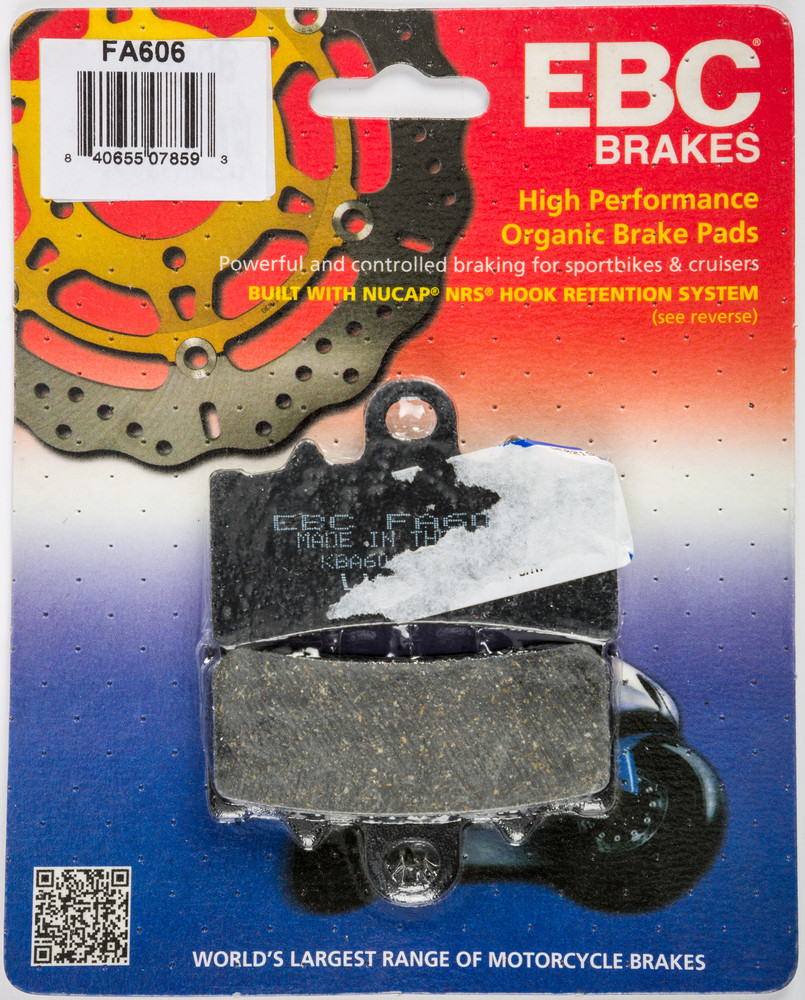 Organic Base "FA" Brake Pads