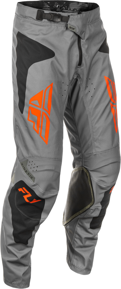Fly Racing Kinetic Sym Pant — Grey/Orange/Black