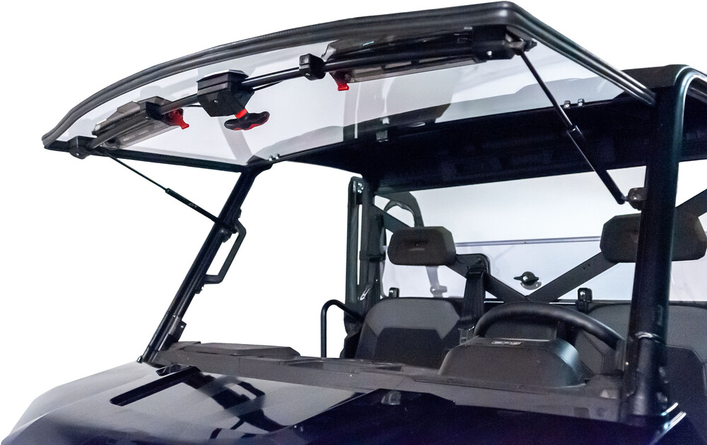 Seizmik Flip-Up Windshield With Vents Polaris Ranger 500 / 570 Mid Size 2015-2022