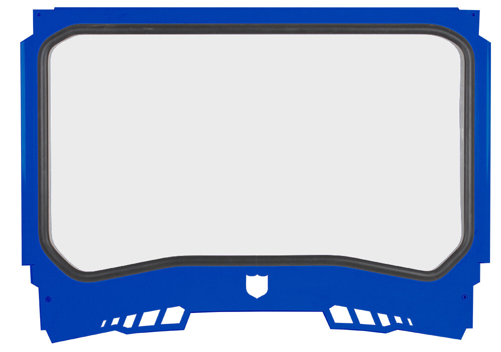 PRO XP/R FRONT WINDSHIELD POLARIS BLUE