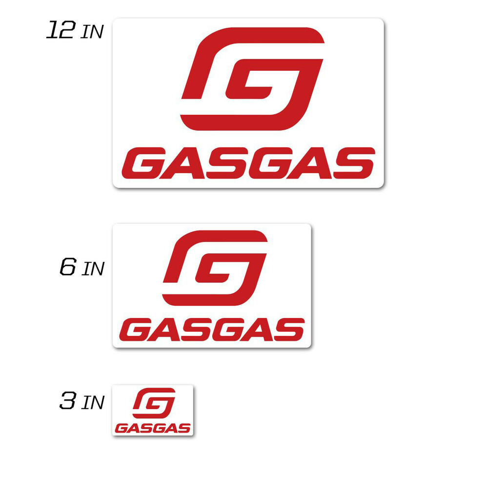 D-COR GASGAS ICON DECAL 12 SQUARED