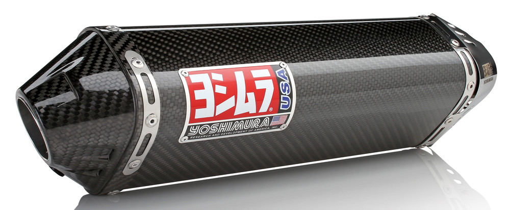 YOSHIMURA EXHAUST SIGNATURE TRC SLIP-ON SS-CF-CF