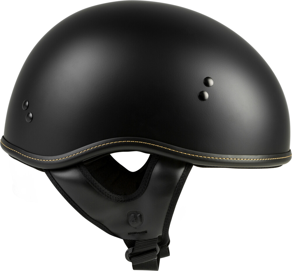 HIGHWAY 21 .357 SOLID HALF HELMET MATTE BLACK XL
