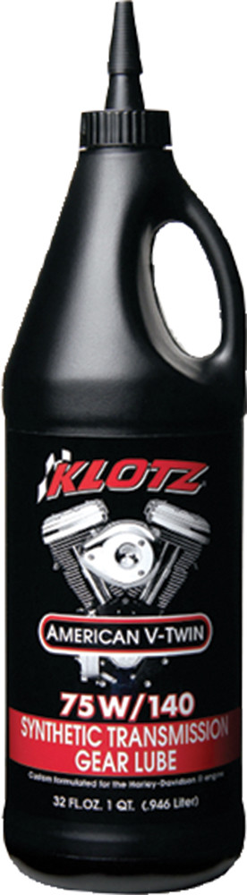 KLOTZ AMERICAN V-TWIN TRANSMISSION LUBRICANT 75W-140 32 FL. OZ