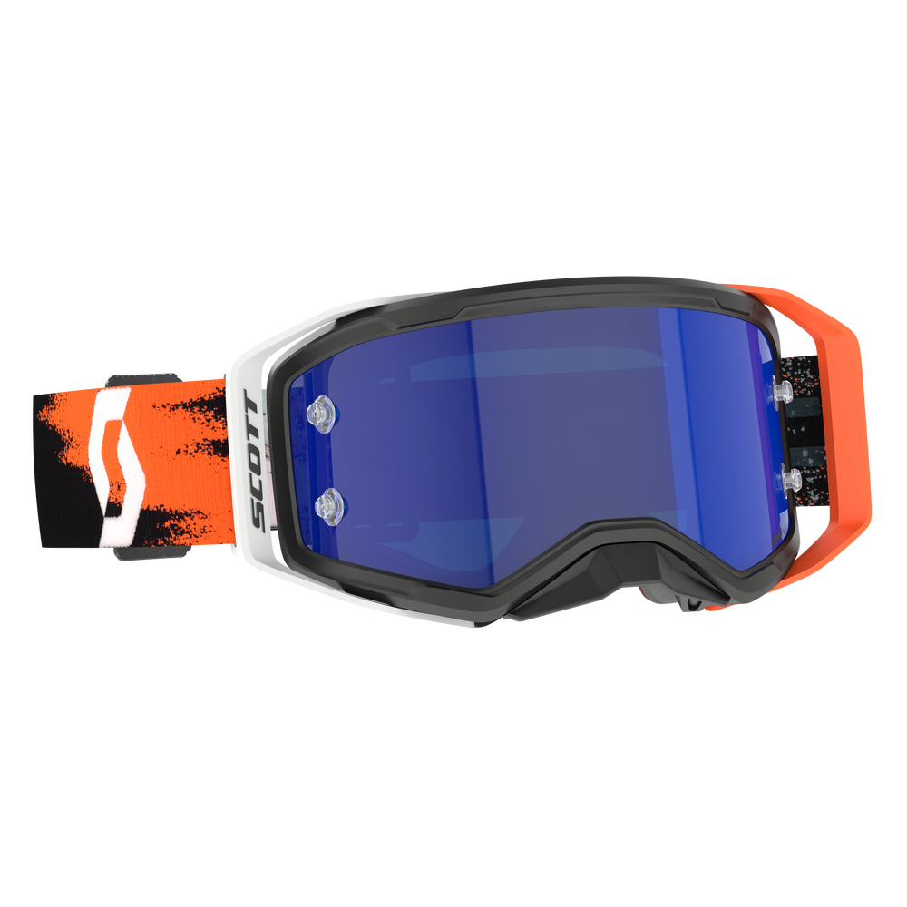 Scott Prospect 2.0 AMP Goggle — Chrome Black/Neon Orange