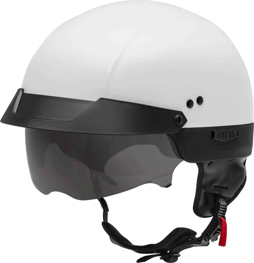 HH-75 HALF HELMET WHITE 2X