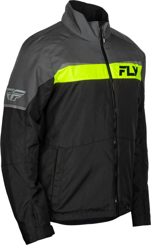 Fly Racing Aurora Jacket (2026) — Grey/Black