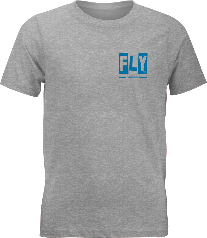 FLY RACING YOUTH FLY PUNK TEE GREY YS