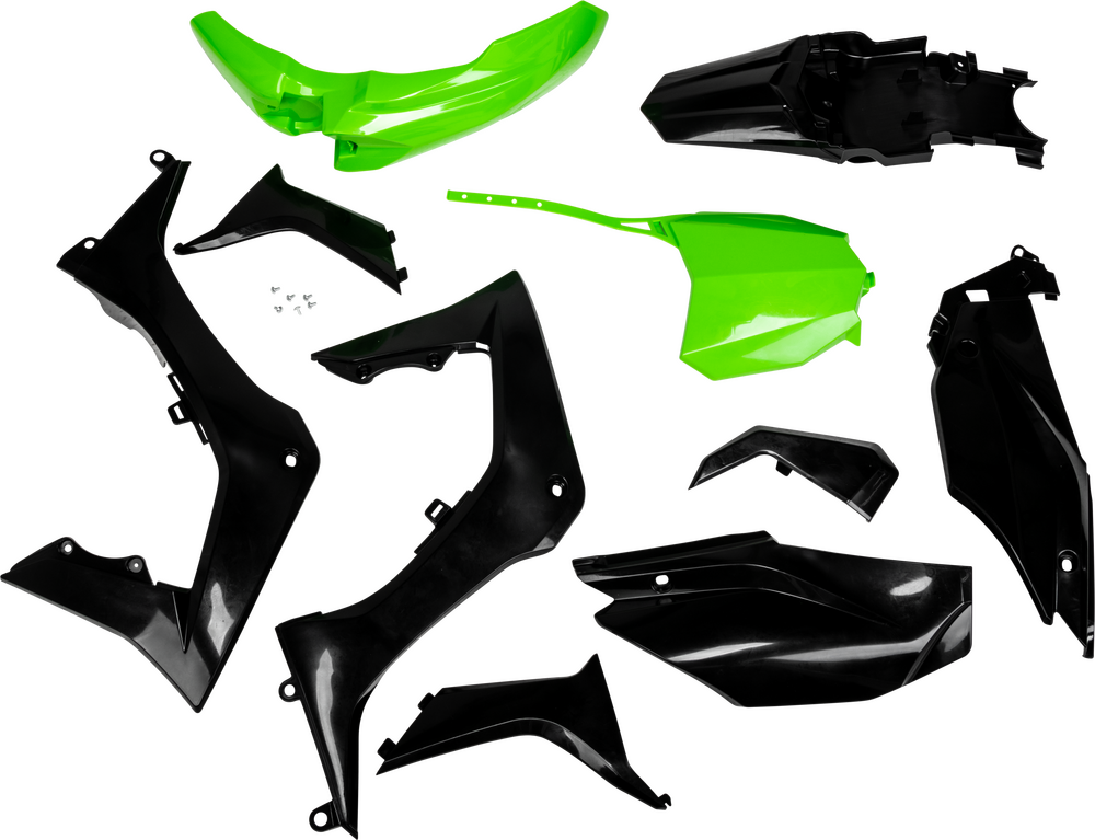 ACERBIS FULL PLASTIC KIT HON GREEN/BLACK