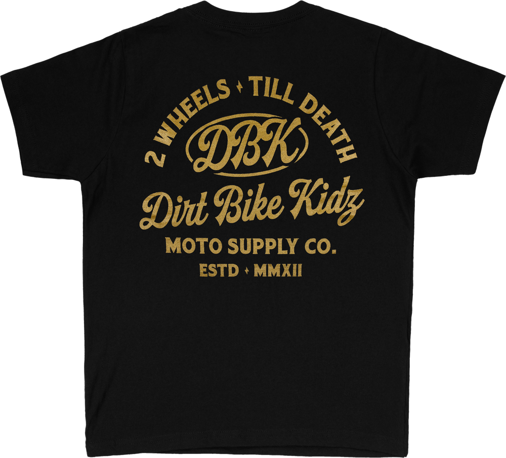 Dbk Gold Nugget Youth Tee Black Ym