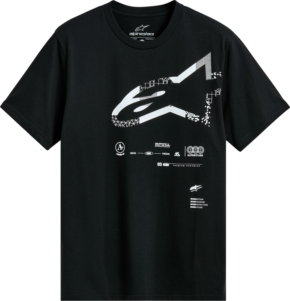 GEOGRAFICA SS CSF TEE BLACK LG