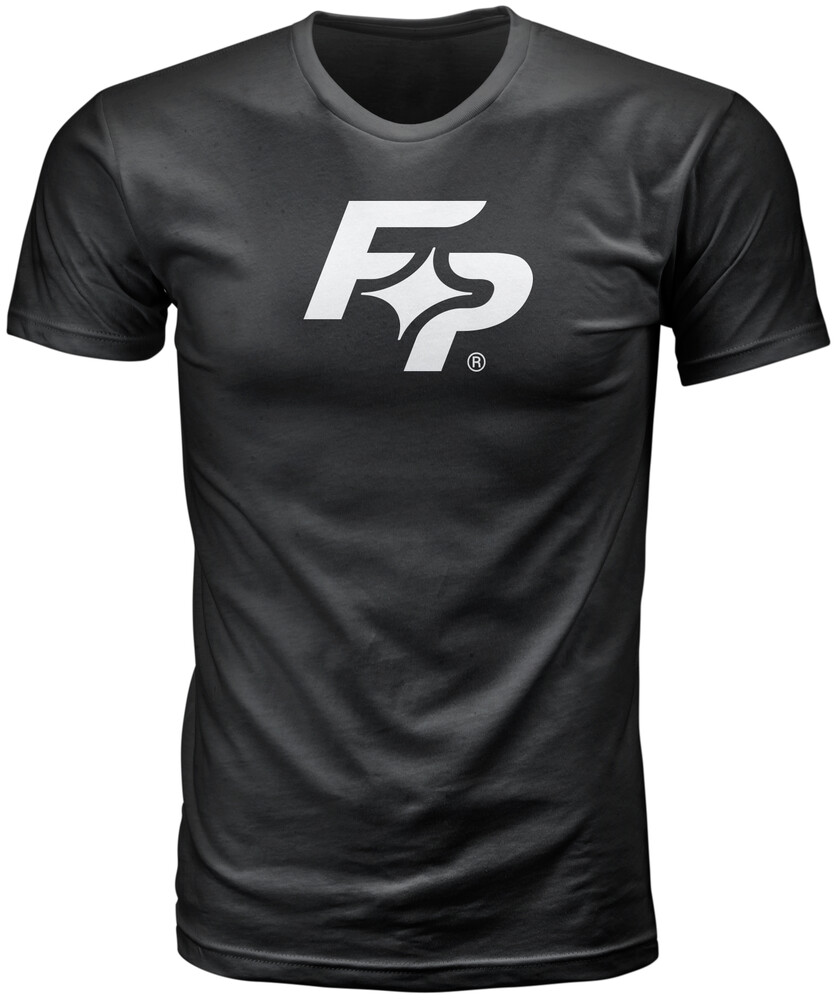 Fire Power Logo Tee — Black