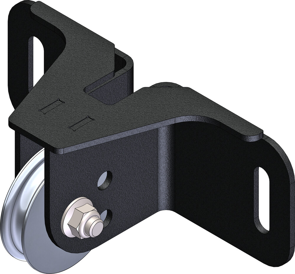 KFI WIDE FAIRLEAD PLOW PULLEY SYNTHETIC CABLE