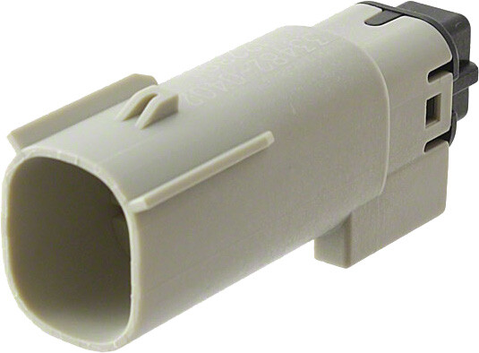 Namz Custom Cycle 4-Pin Male Connector Grey Hd 72415-07gy 07-Up