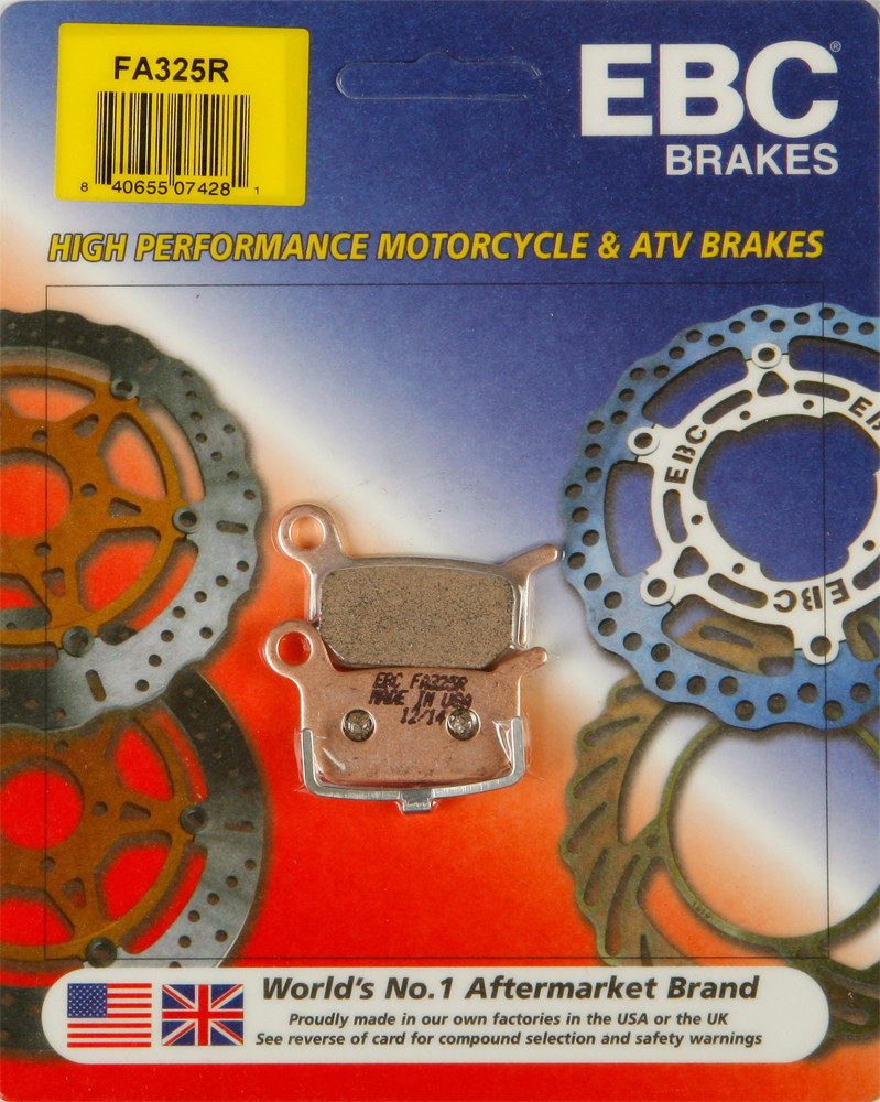EBC FA325R R Series Sintered Front/Rear Brake Pads